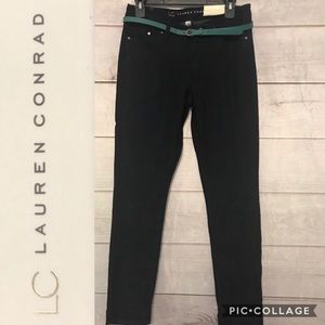 LAUREN CONRAD Skinny Ankle Jeans Size 6 Dark Wash